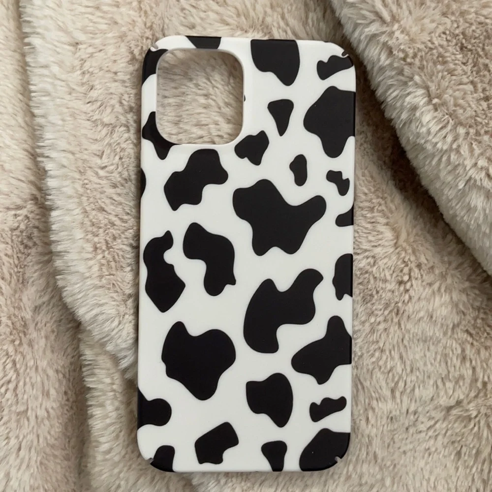 New cow print phone case for iPhone 11